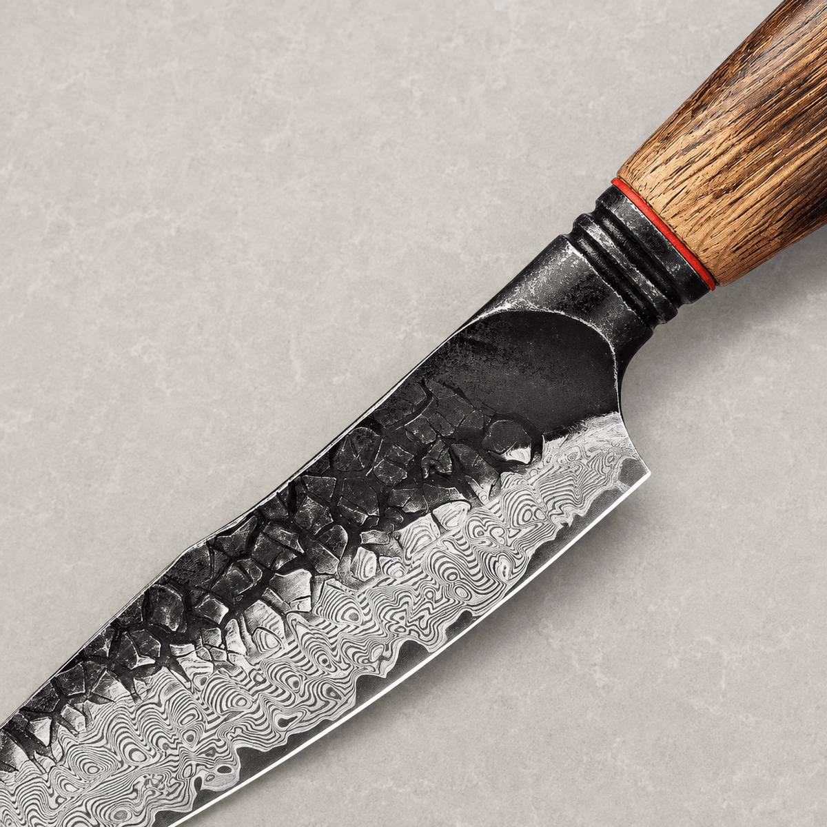 Meito Knives Kogarashi - Utility Knife Damascus 5.5"