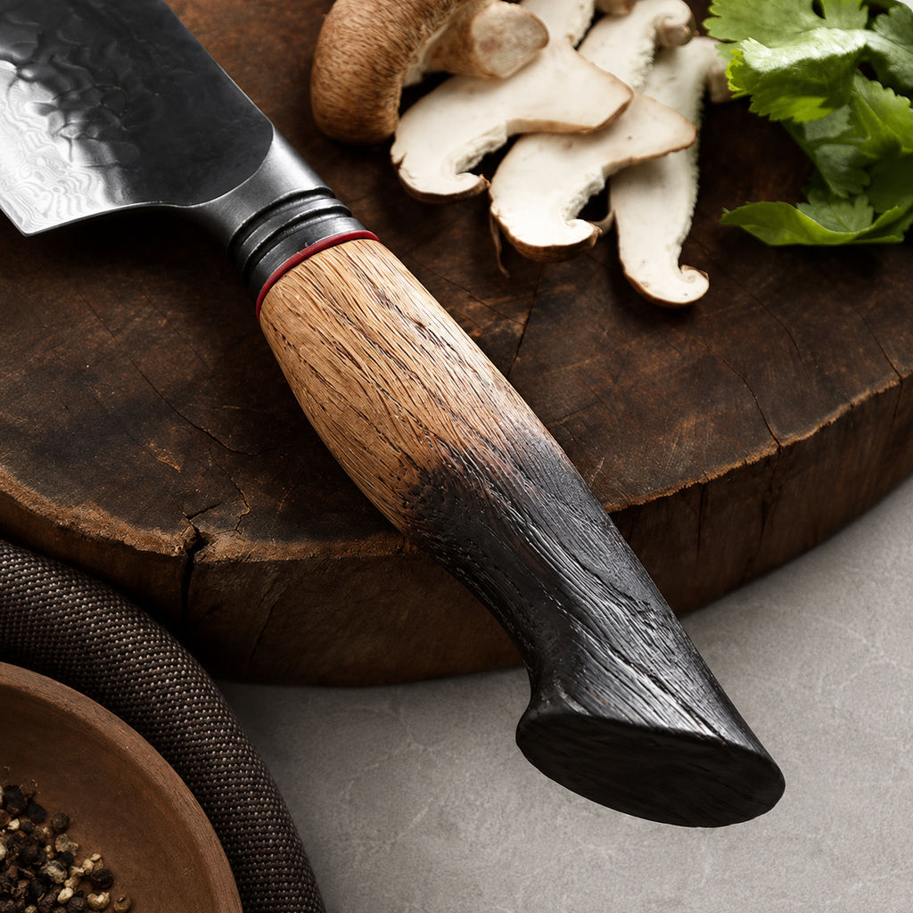Kogarashi - Bunka Knife Damascus 8.5"