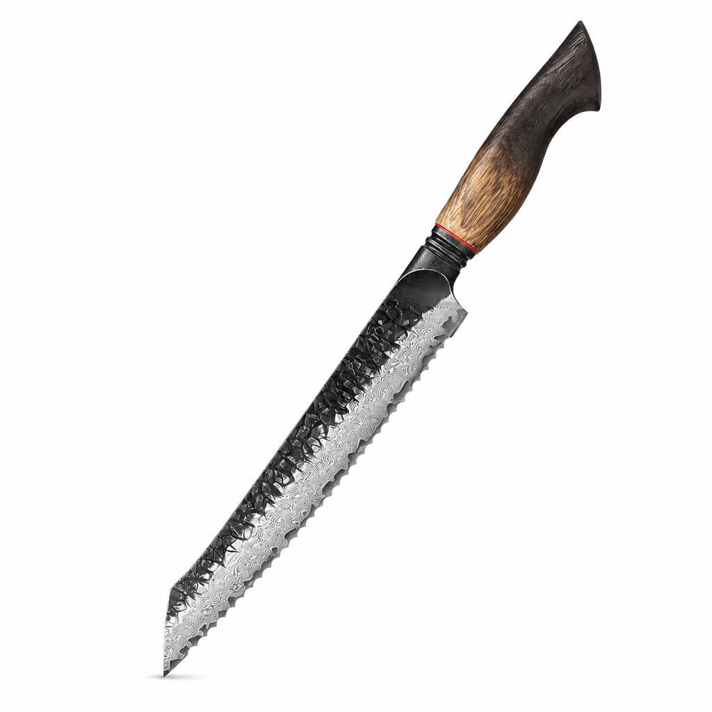 Kogarashi - Bread Knife Damascus 8"