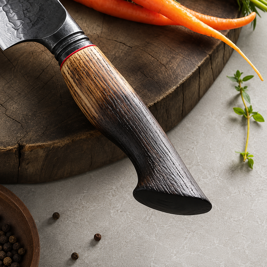 Kogarashi - Bread Knife Damascus 8"