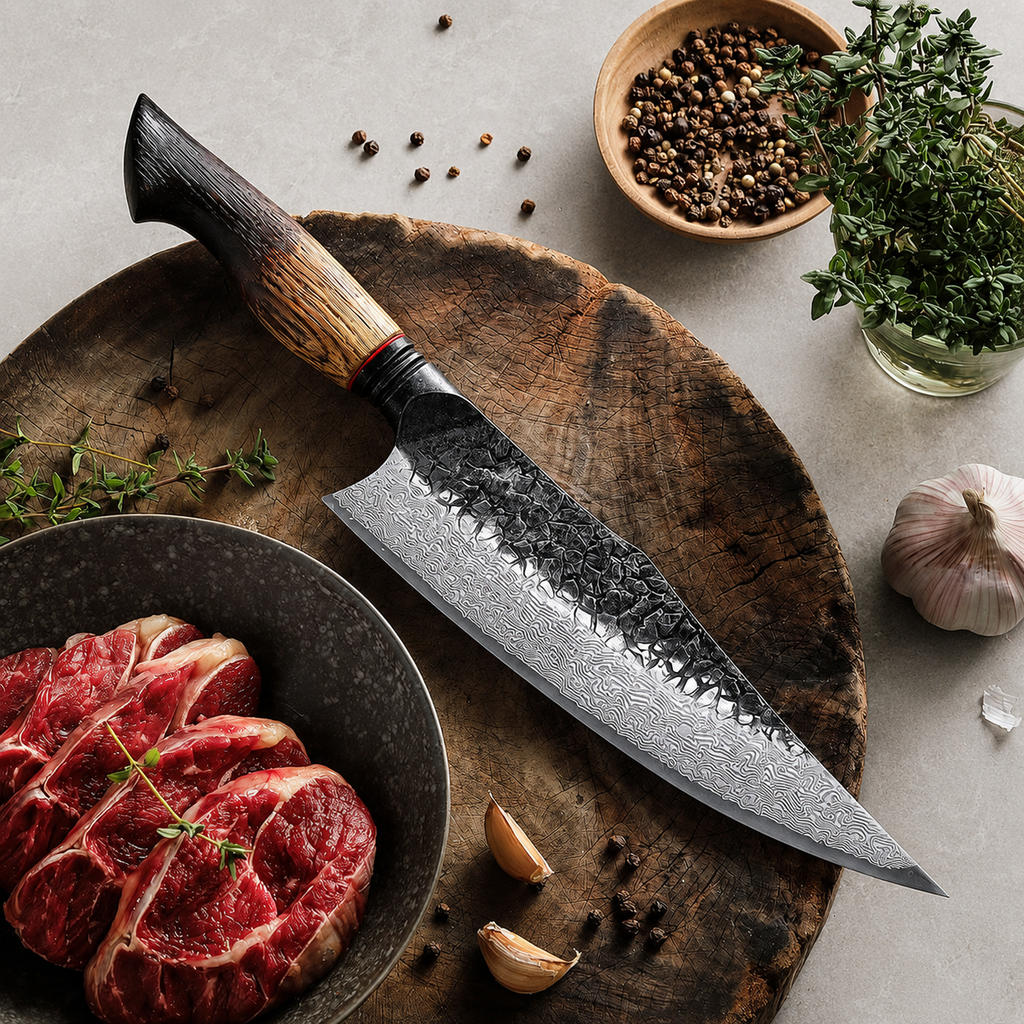 Kogarashi - Chef Knife Damascus 8.5"