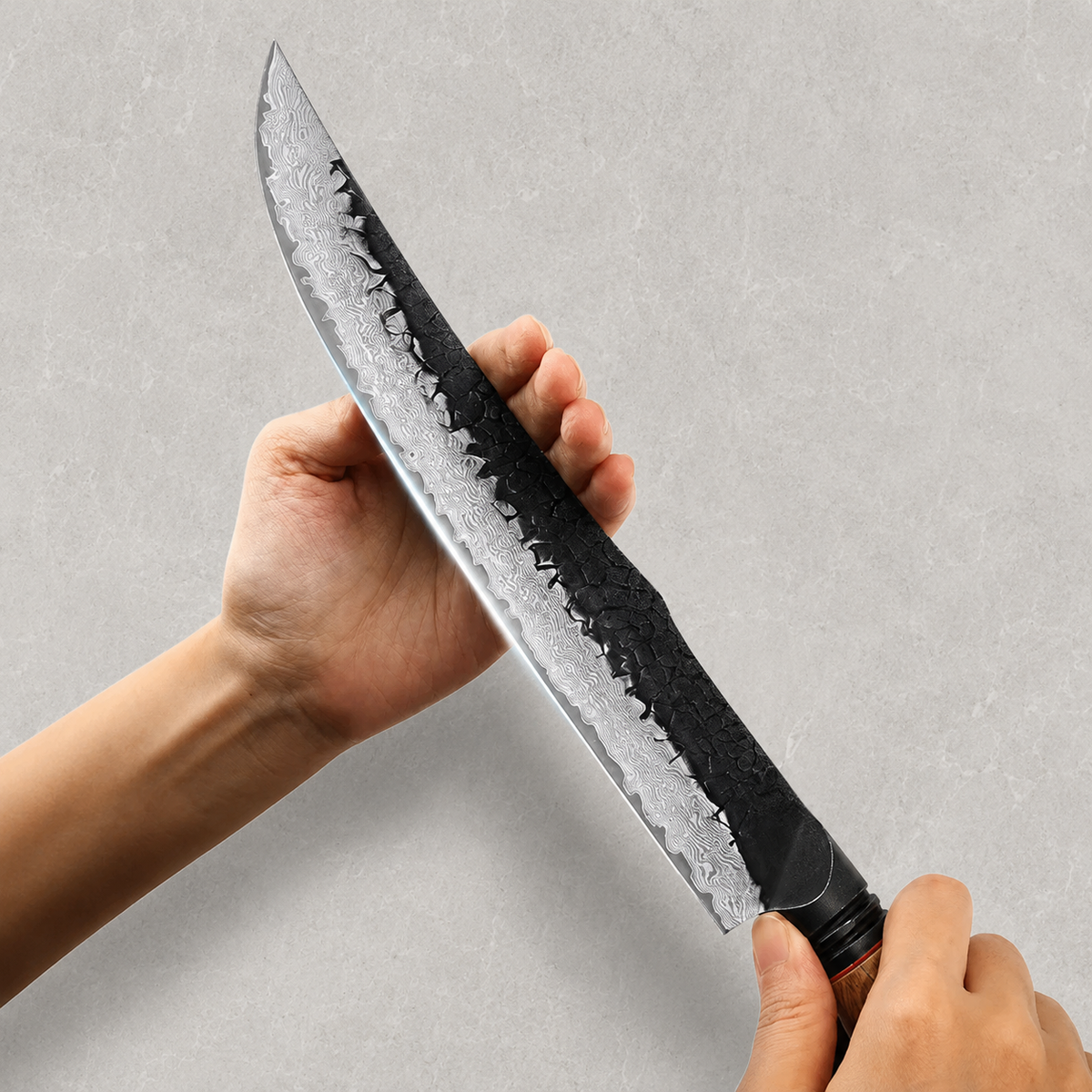 Kogarashi - Carving Knife Damascus 10"