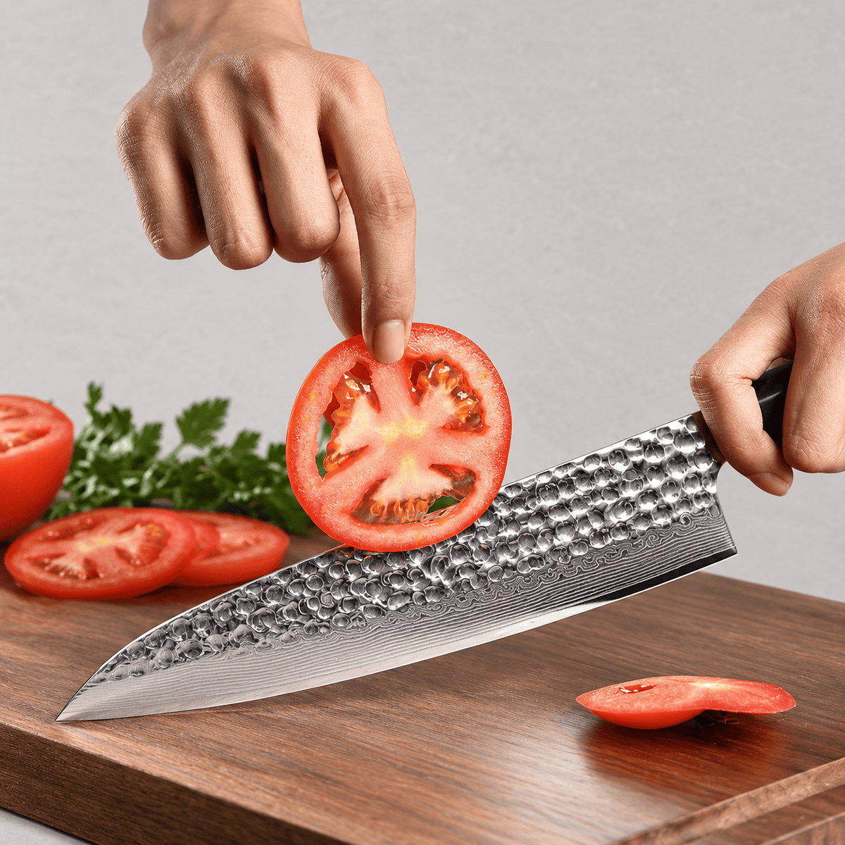 Meito Knives Arashi - Chef Knife 67-Layer Damascus 8.3"