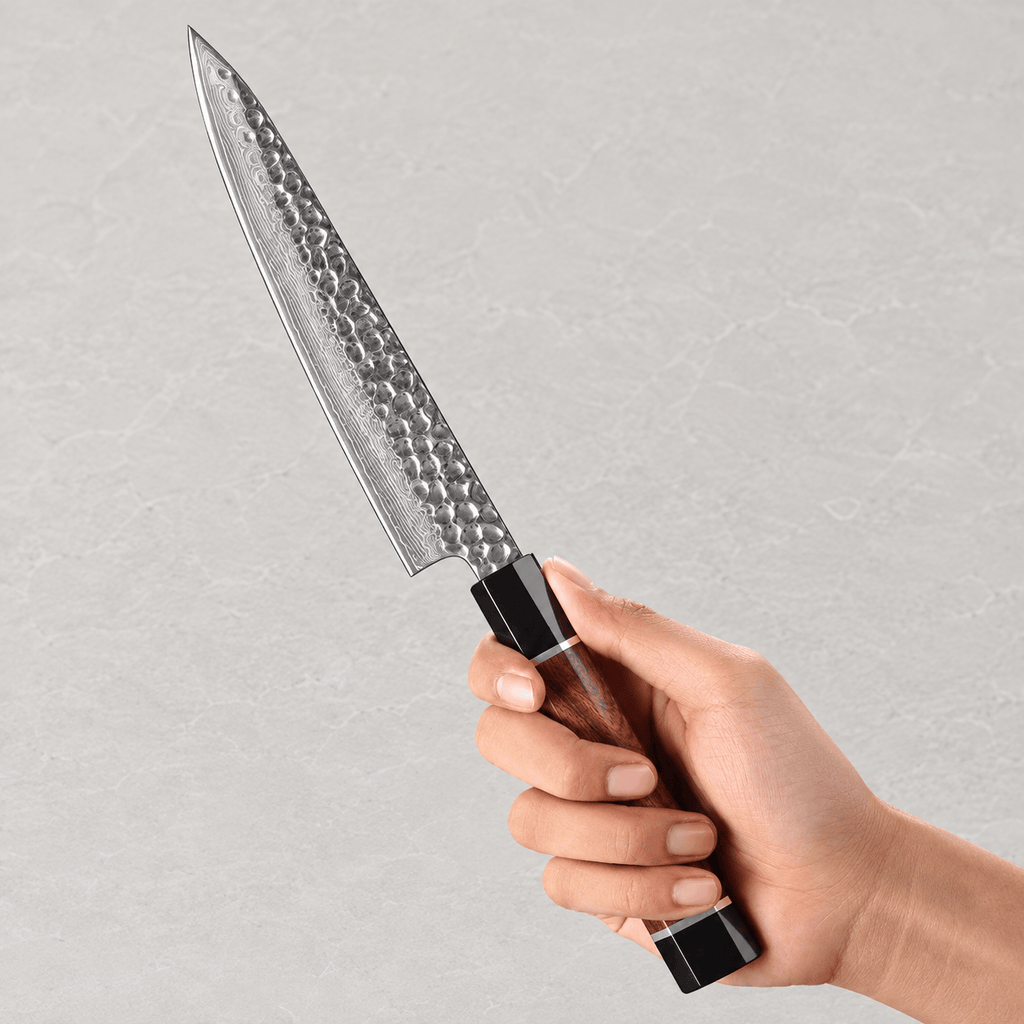 Meito Knives Arashi - Utility Knife 67-Layer Damascus 5.9"
