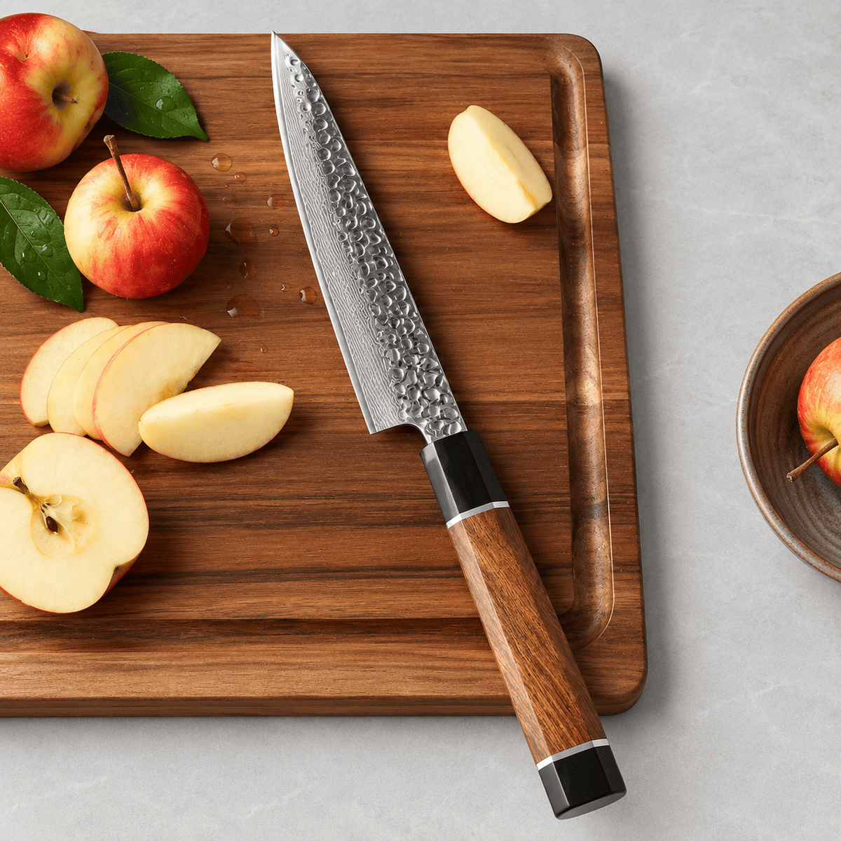 Meito Knives Arashi - Utility Knife 67-Layer Damascus 5.9"