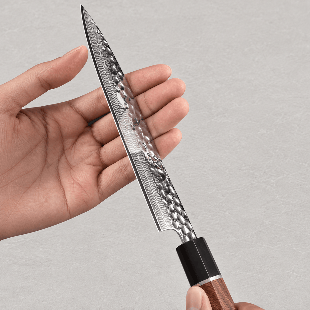 Meito Knives Arashi - Utility Knife 67-Layer Damascus 5.9"