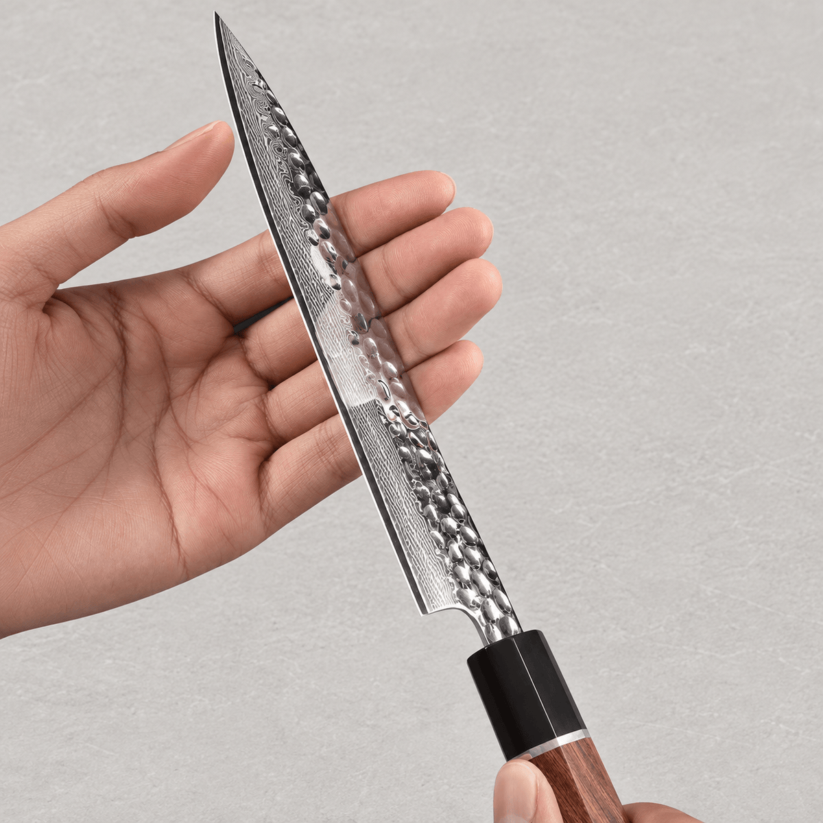 Meito Knives Arashi - Utility Knife 67-Layer Damascus 5.9"