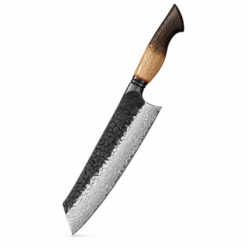 Meito Knives Kogarashi - Bunka Knife Damascus 8.5"