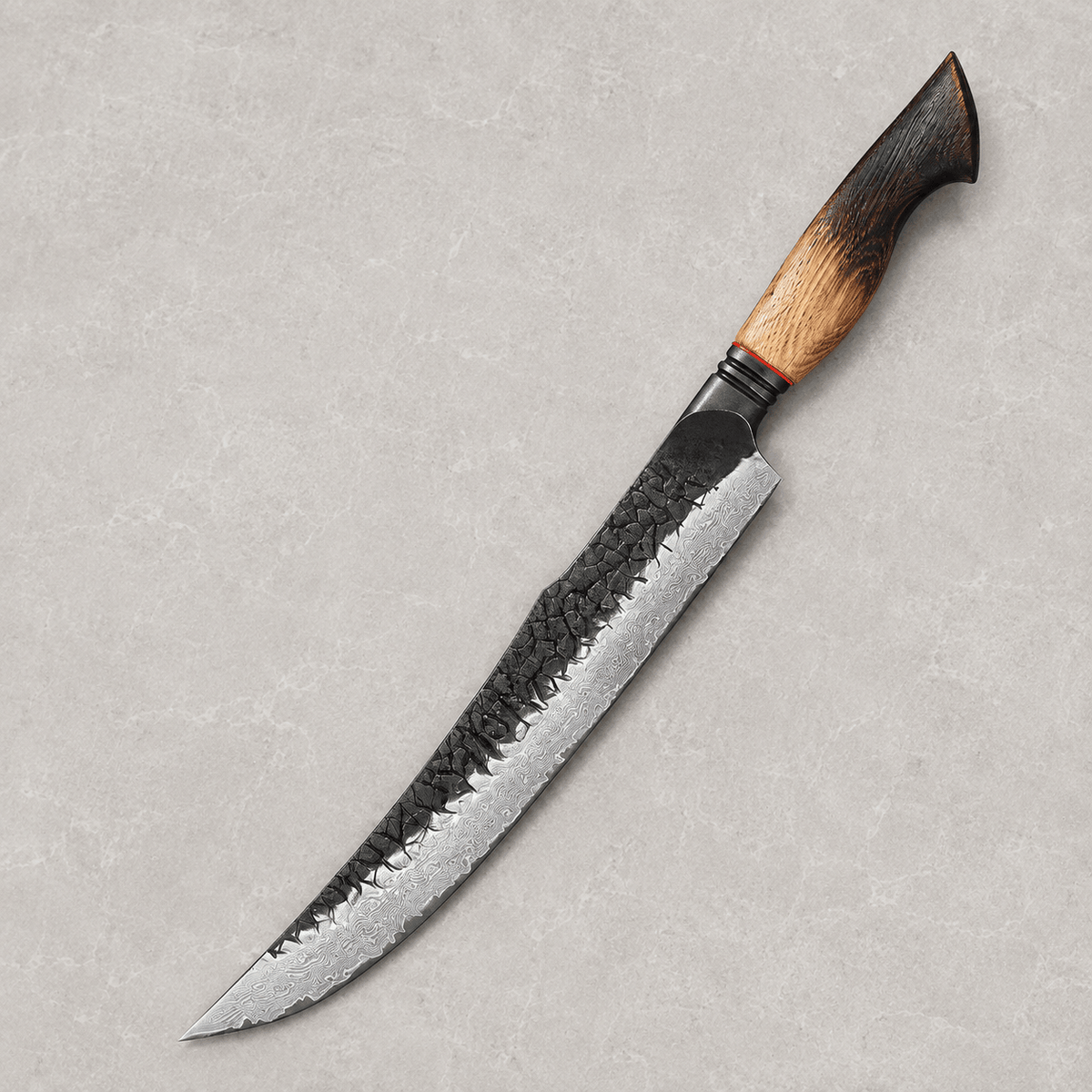 Meito Knives Kogarashi - Carving Knife Damascus 10"