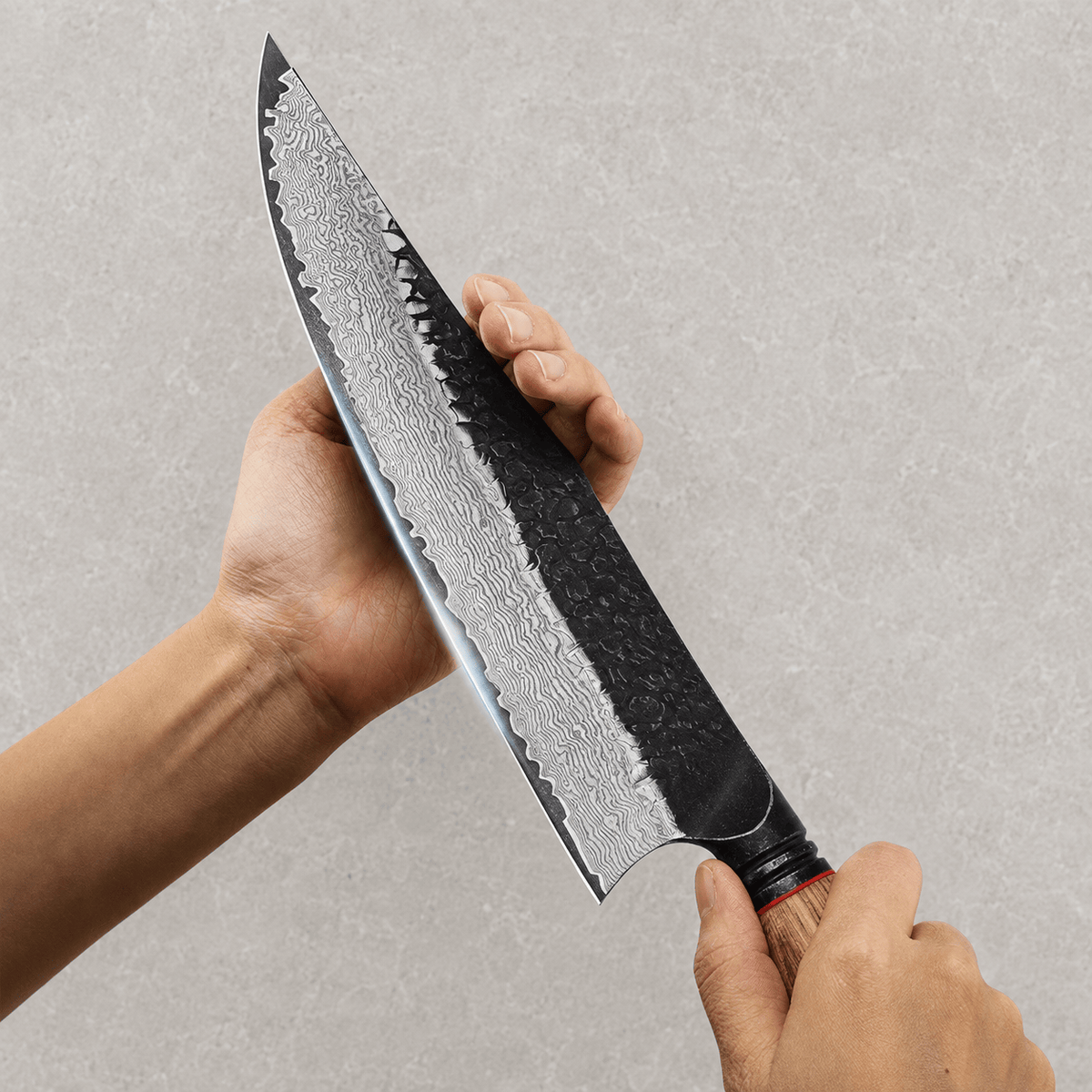 Meito Knives Kogarashi - Chef Knife Damascus 10"