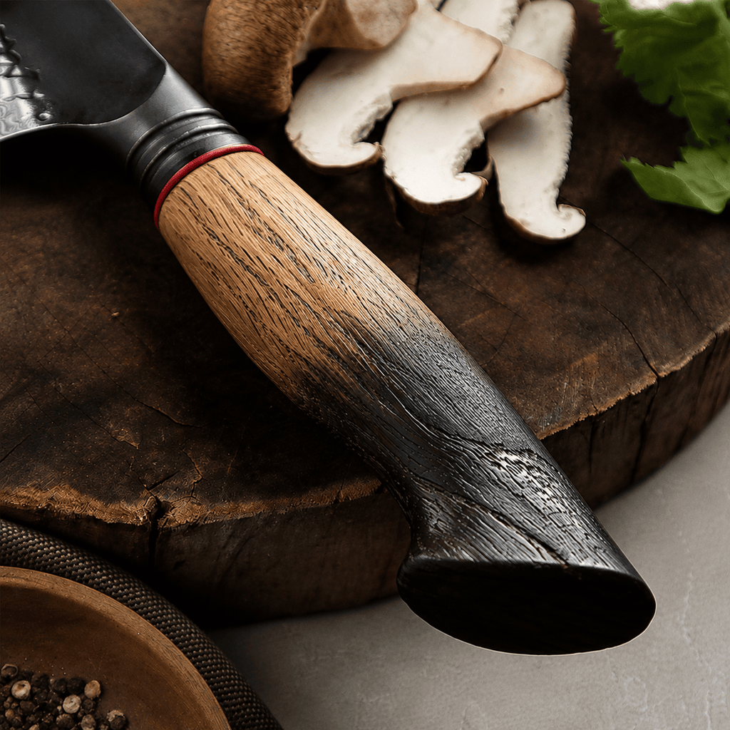 Meito Knives Kogarashi - Chef Knife Damascus 5.8"