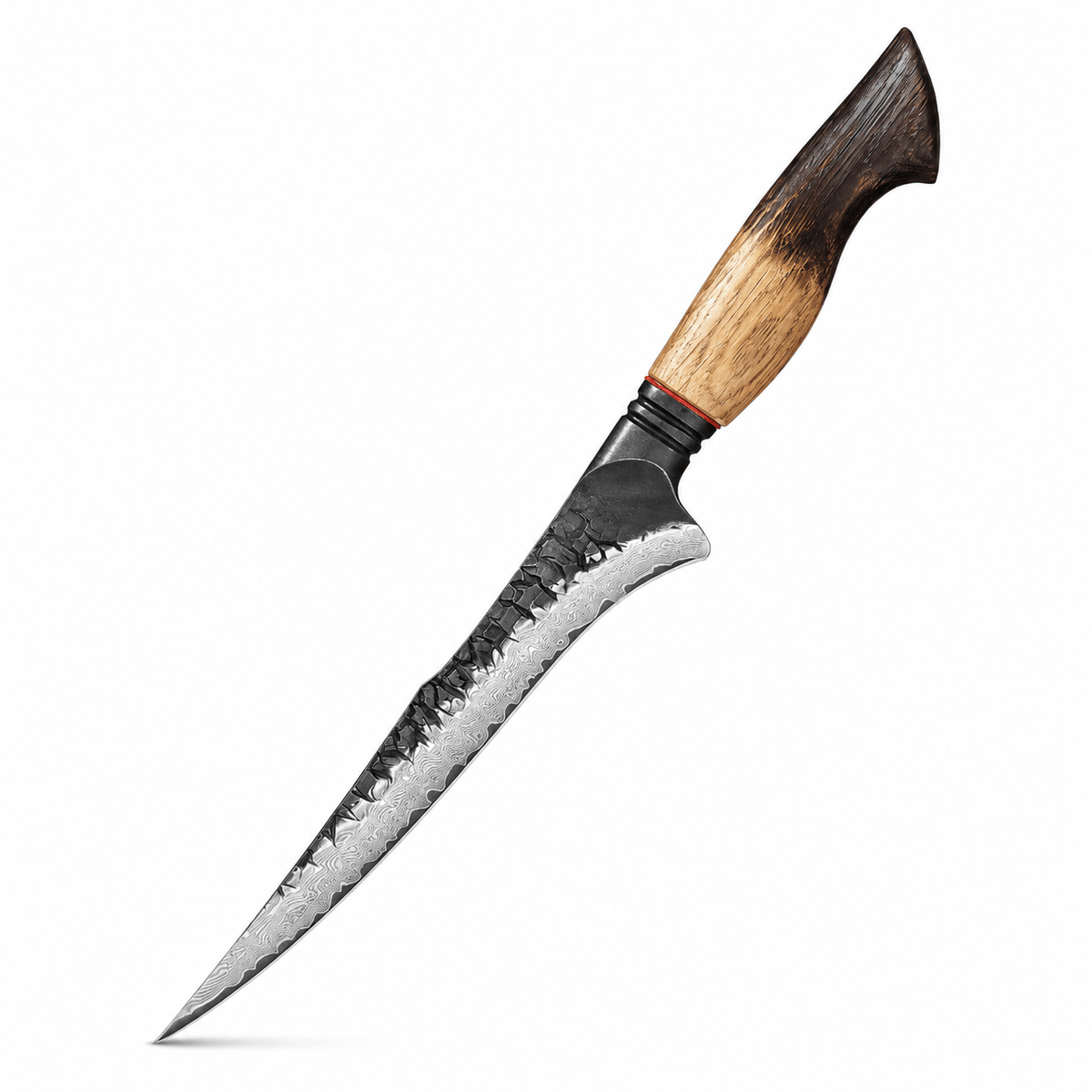 Meito Knives Kogarashi - Filleting Knife Damascus 7.5"