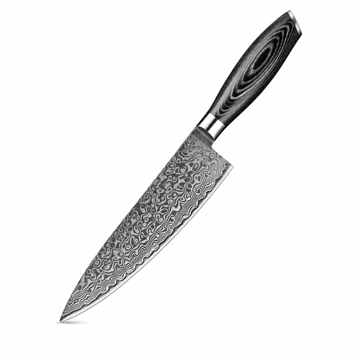 Meito Knives Nenrin - Chef Knife 67-Layer Damascus 7.9"
