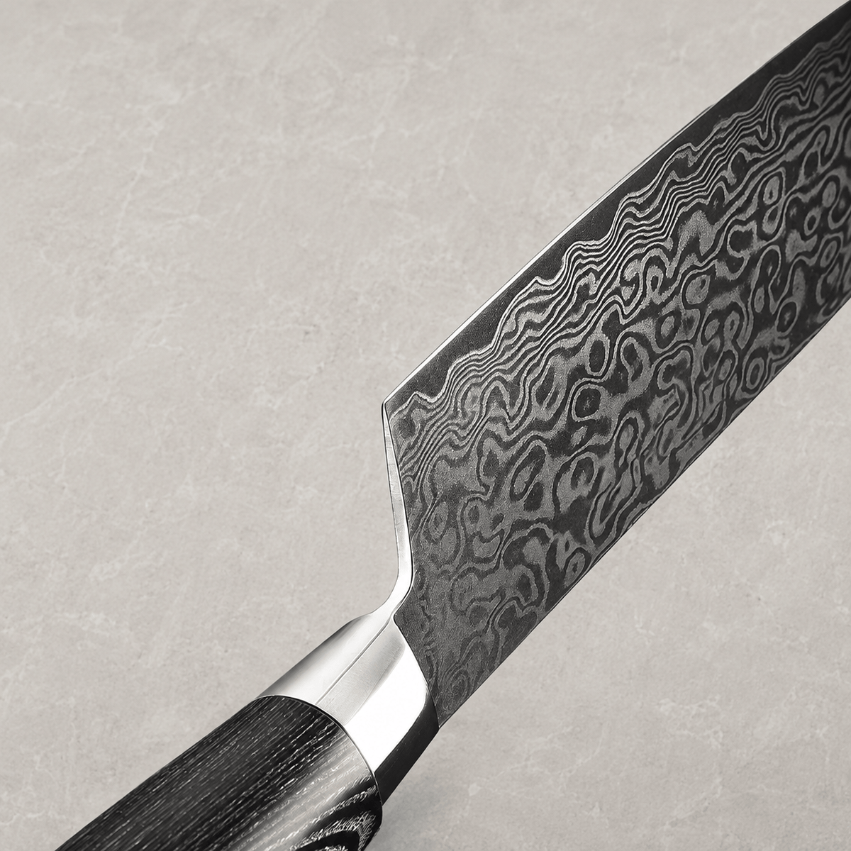 Meito Knives Nenrin - Chef Knife 67-Layer Damascus 7.9"