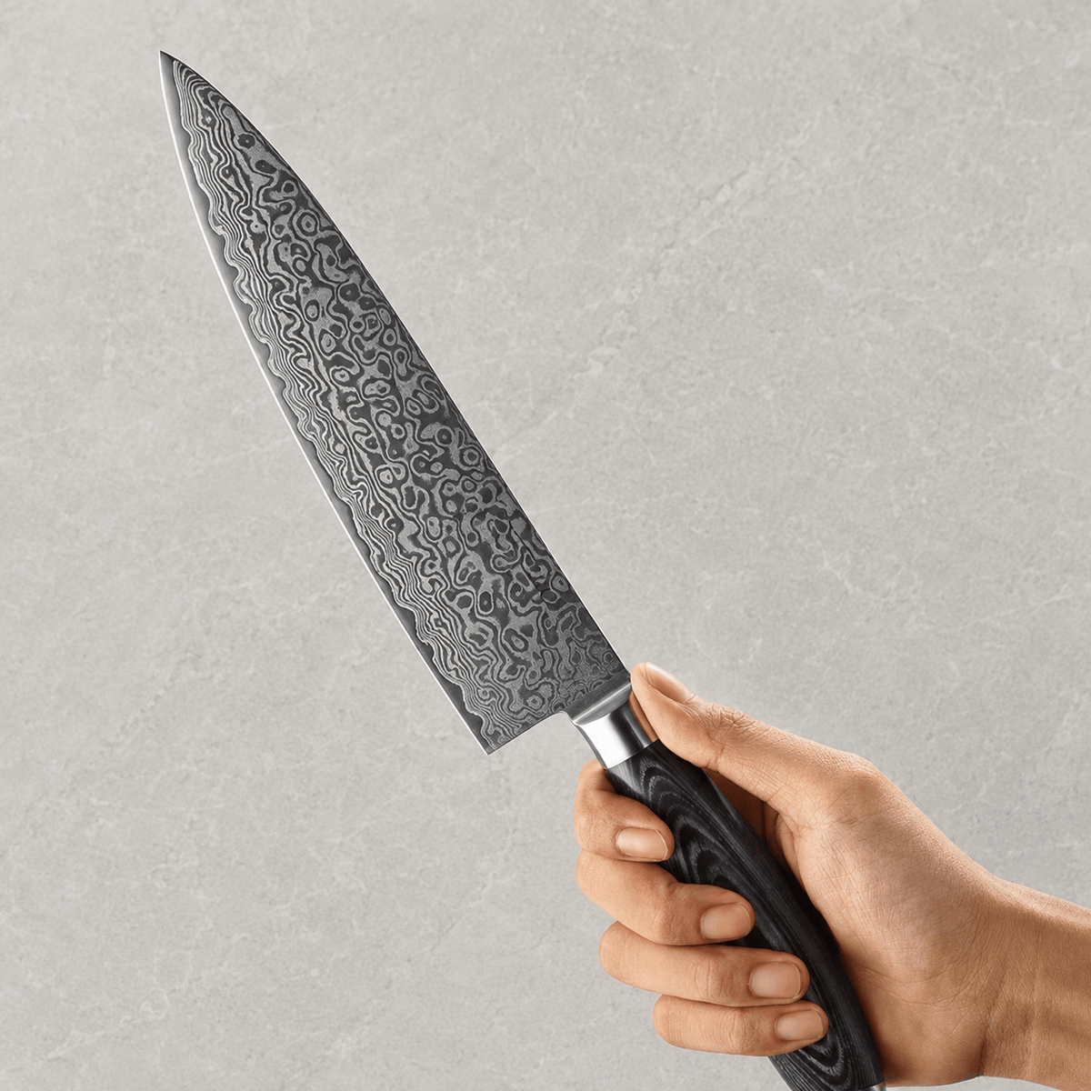 Meito Knives Nenrin - Chef Knife 67-Layer Damascus 7.9"