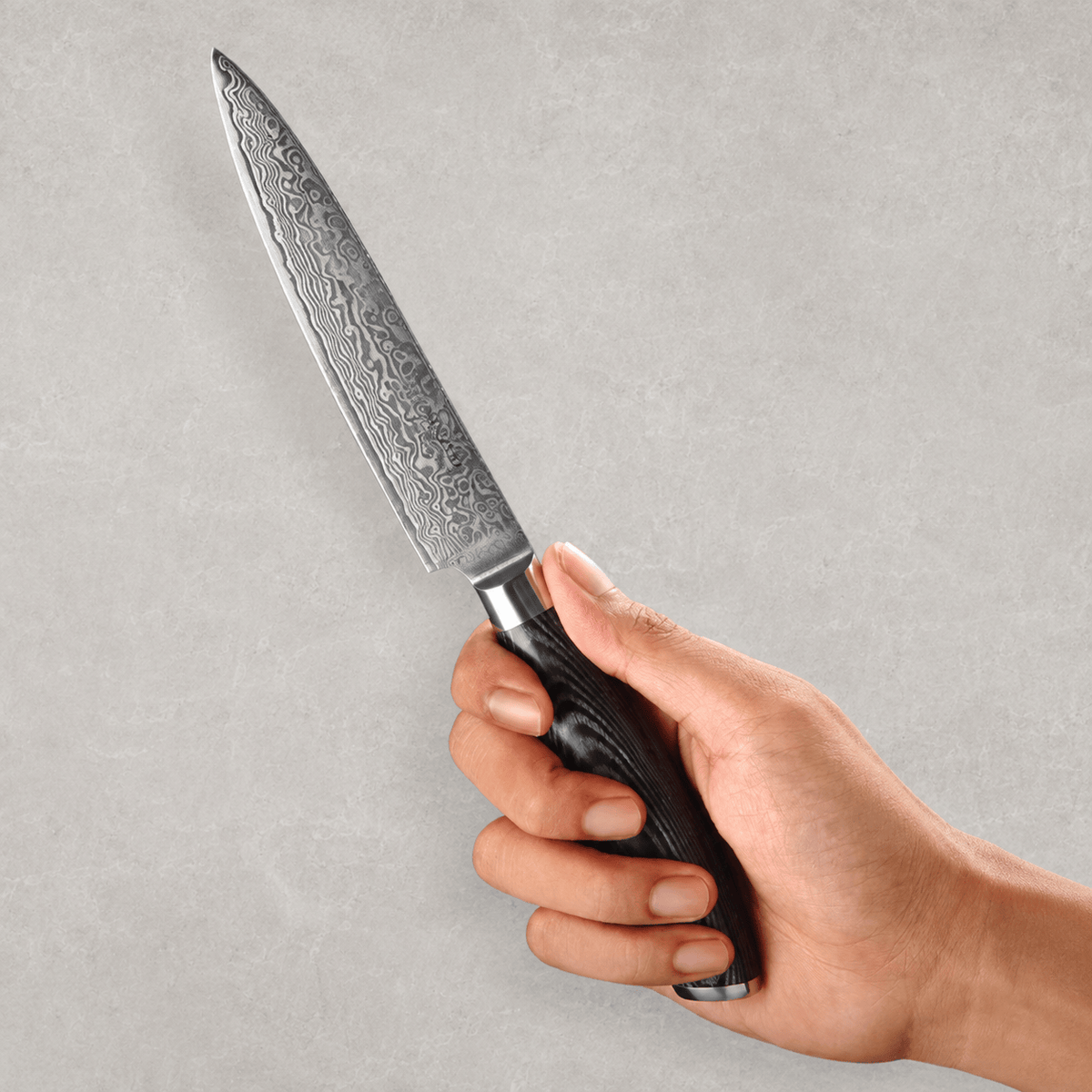 Meito Knives Nenrin - Utility Knife 67-Layer Damascus 5"