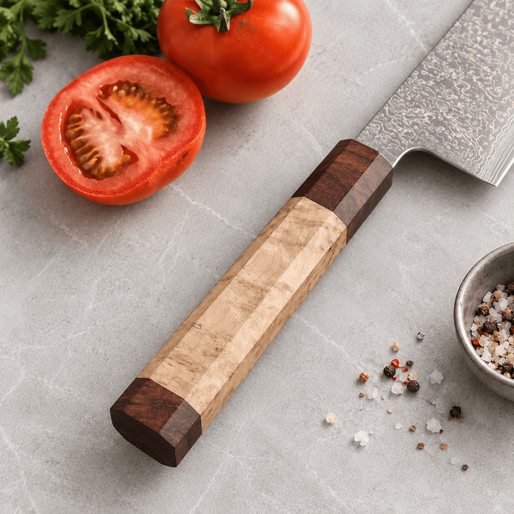 Meito Knives Ryūsui - Chef Knife Damascus 8.3"