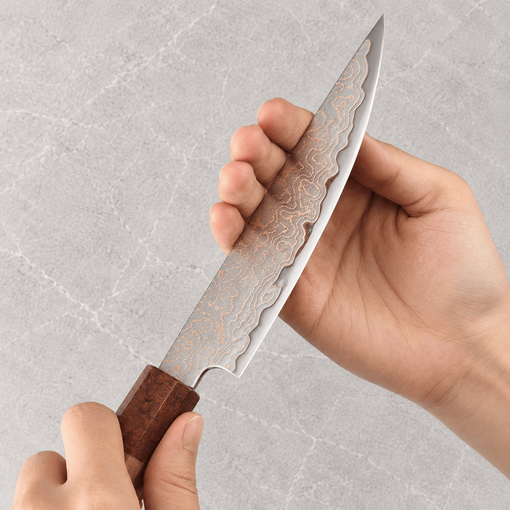 Meito Knives Ryūsui - Steak Knife Damascus 5.5"
