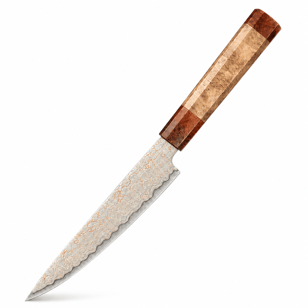 Meito Knives Ryūsui - Steak Knife Damascus 5.5"