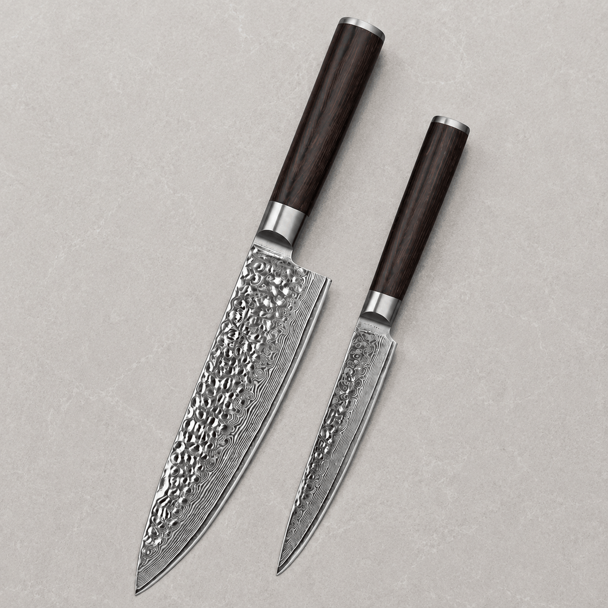 Meito Knives Tsukikage - 2-Piece Knife Set 67-Layer Damascus