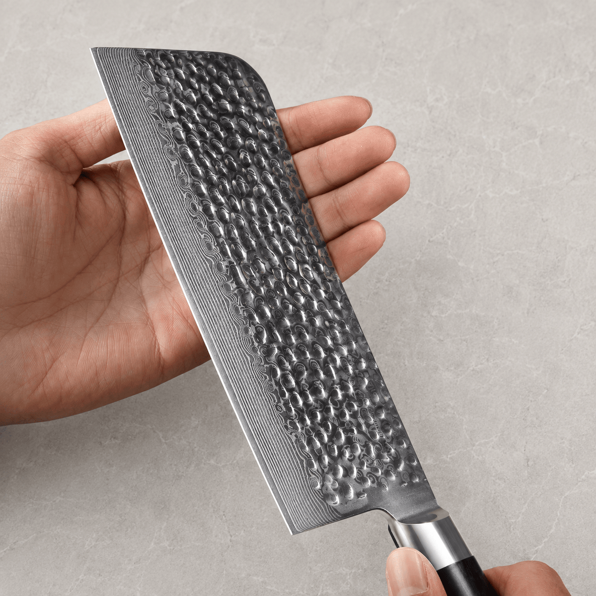 Meito Knives Tsukikage - Bone Chopper Knife Damascus 6.5"