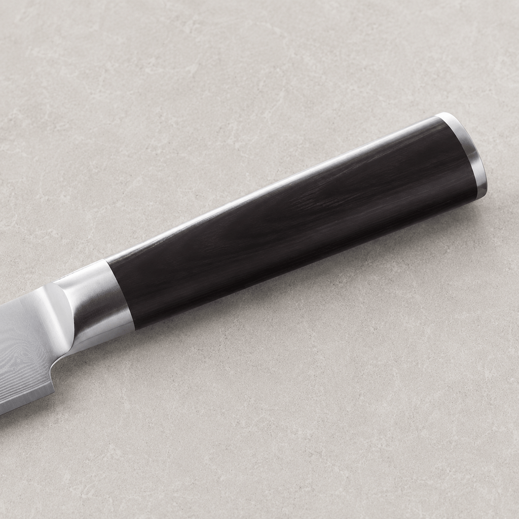 Meito Knives Tsukikage - Bread Knife Damascus 8"