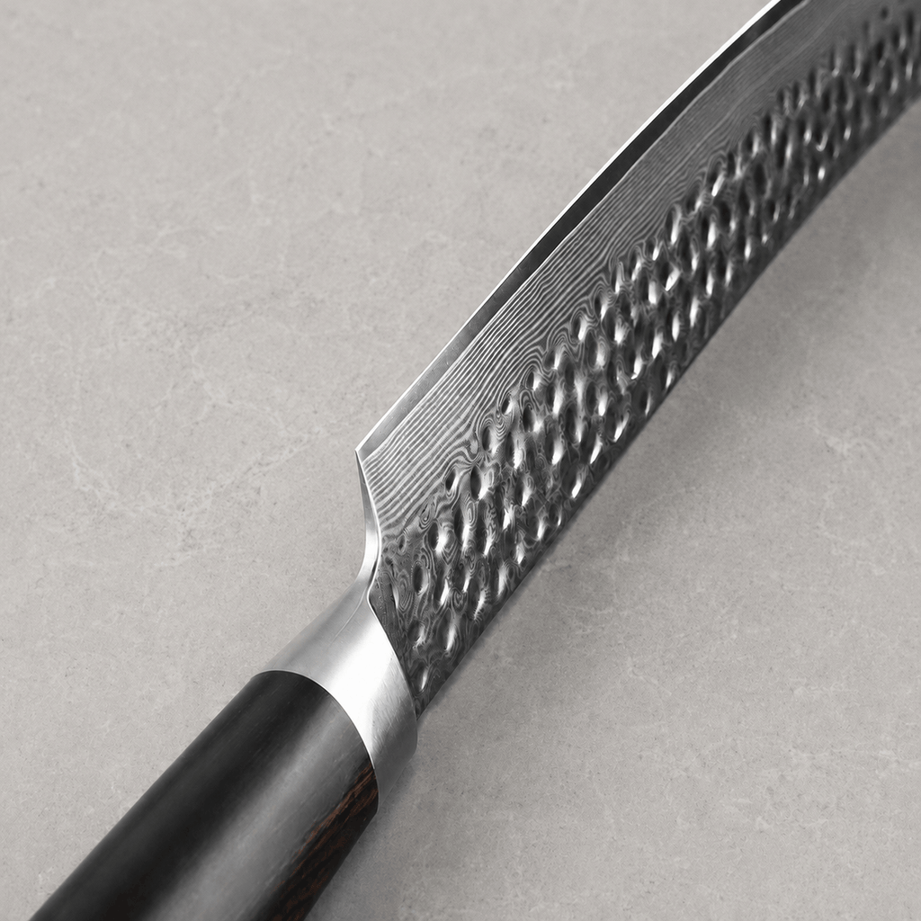 Meito Knives Tsukikage - Carving Knife Damascus 10"