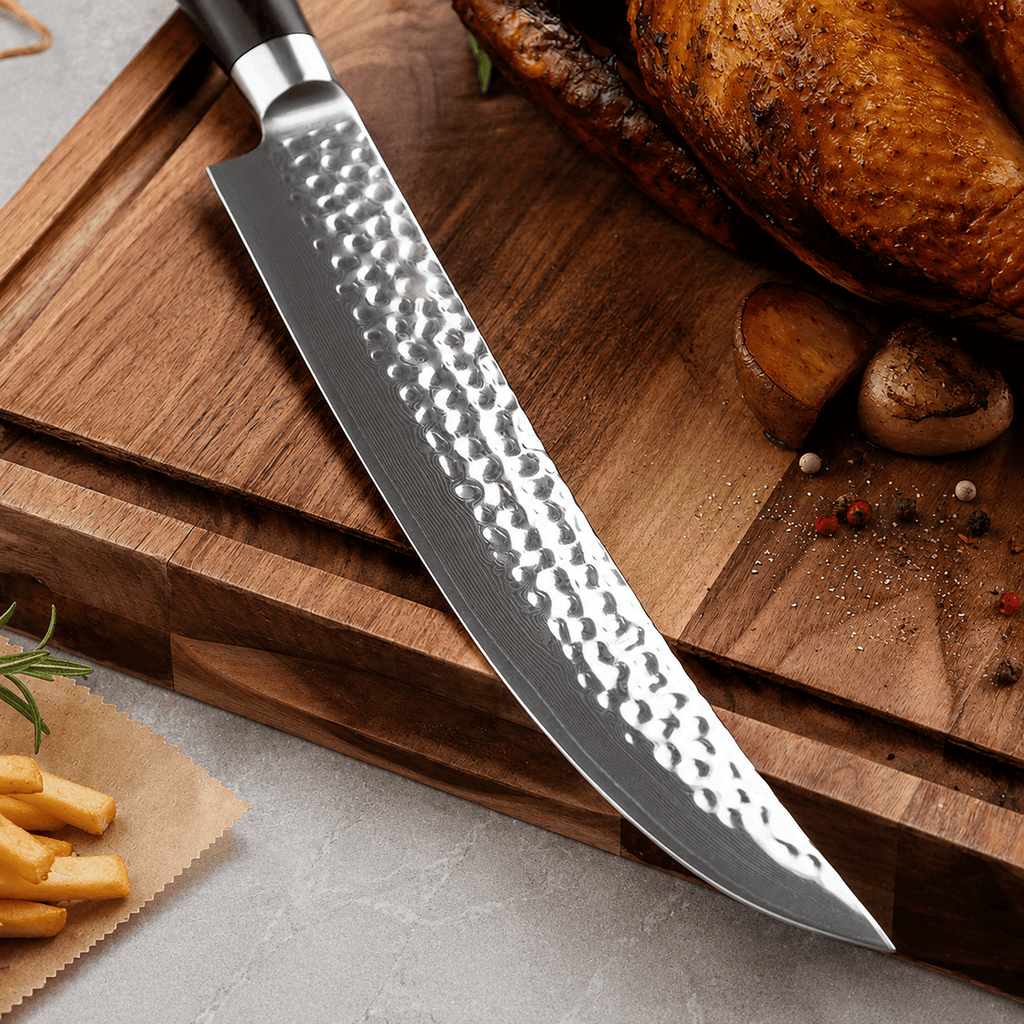 Meito Knives Tsukikage - Carving Knife Damascus 10"