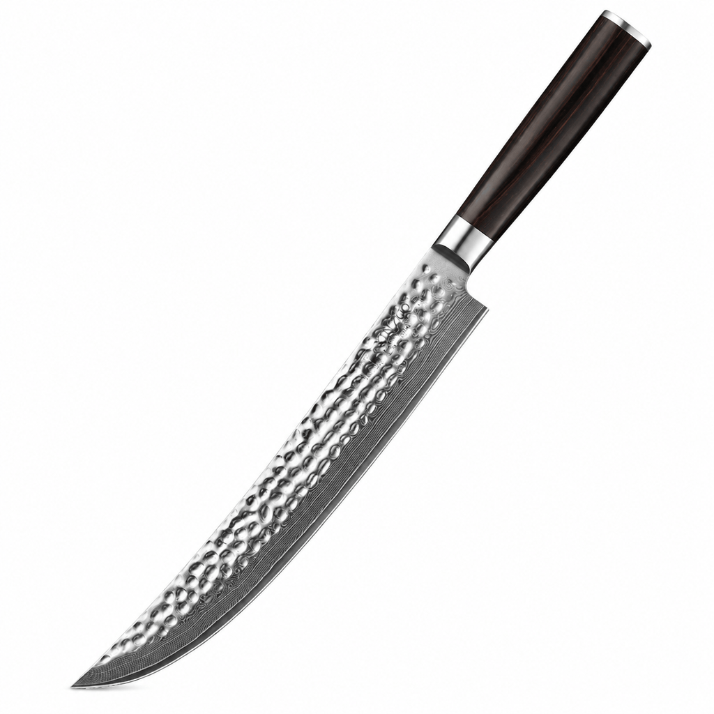 Meito Knives Tsukikage - Carving Knife Damascus 10"