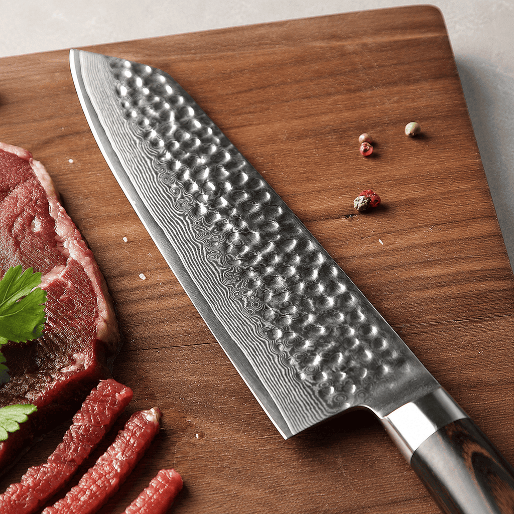Meito Knives Tsukikage - Chef Knife Damascus 8"