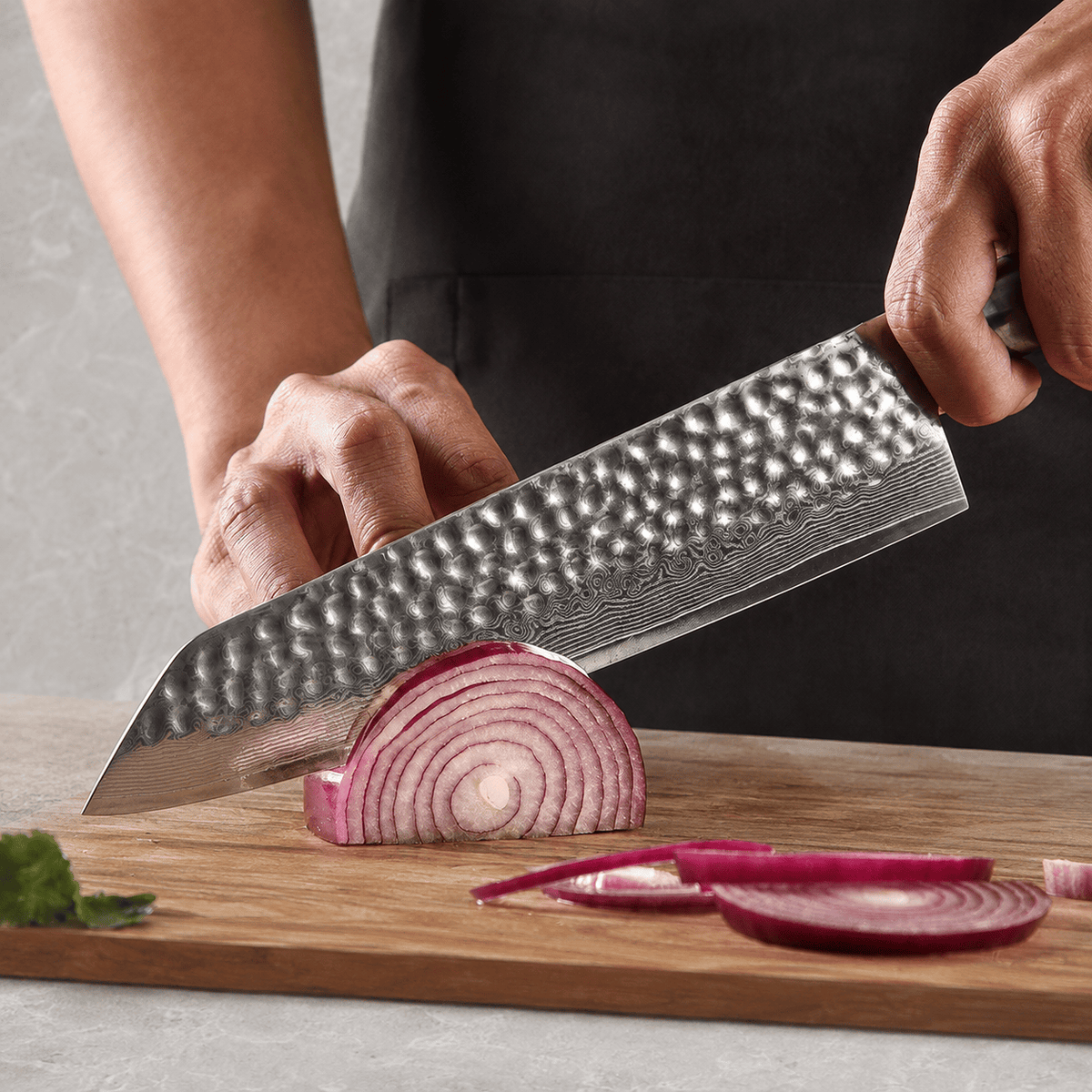 Meito Knives Tsukikage - Chef Knife Damascus 8"