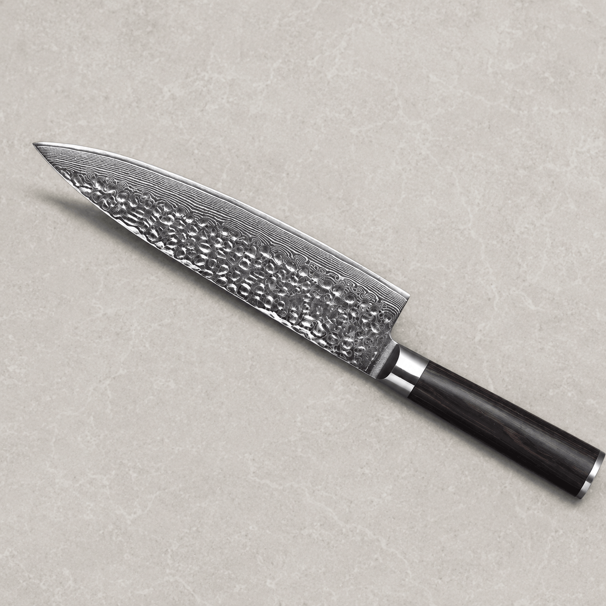 Meito Knives Tsukikage - Chef Knife Damascus 8" (Refaire photo)