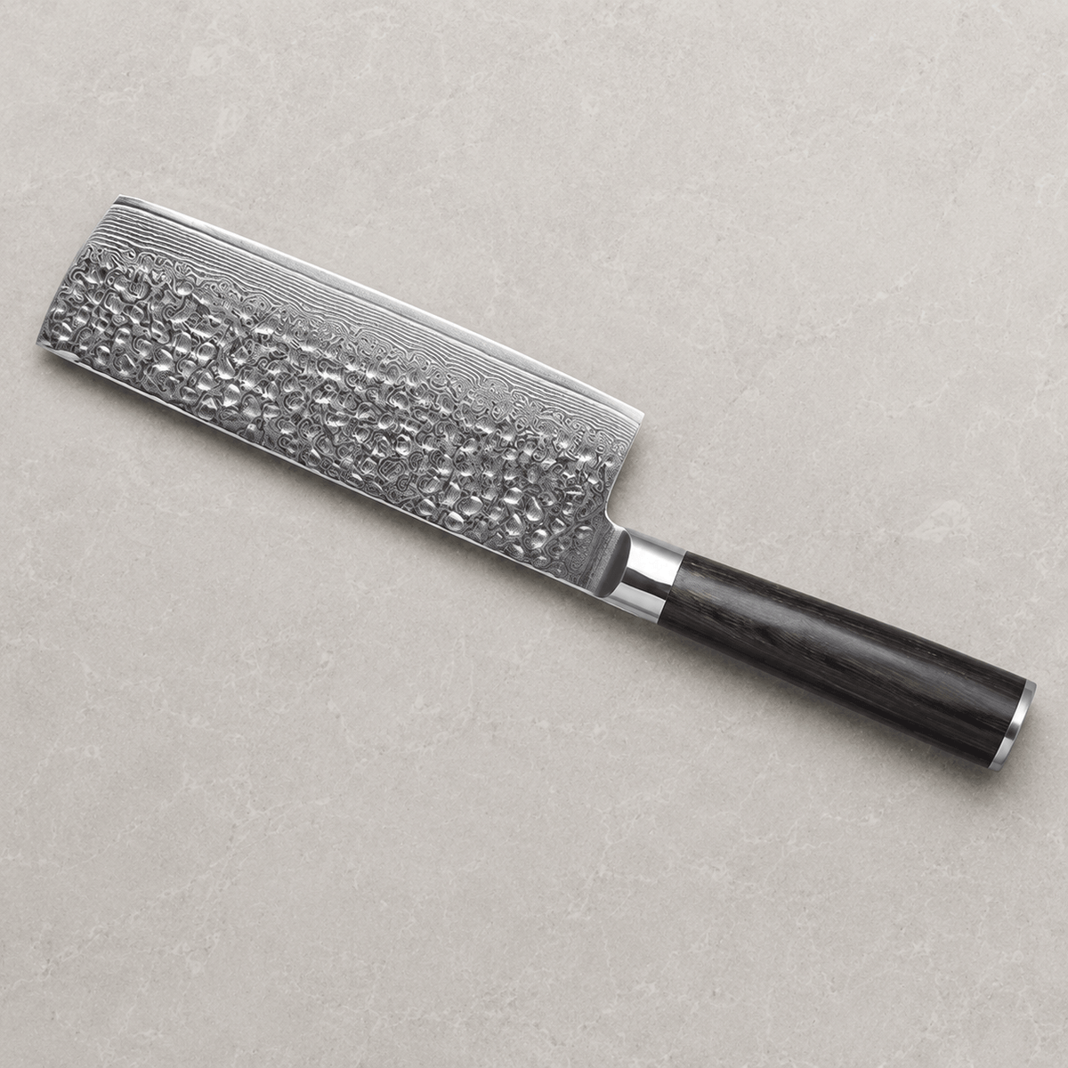 Meito Knives Tsukikage - Nakiri Knife Damascus 6.8"