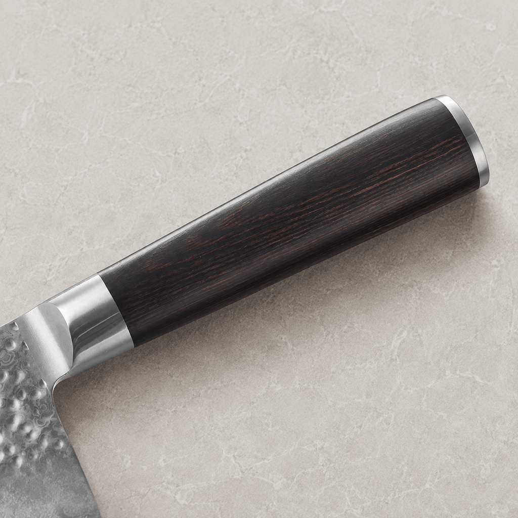 Meito Knives Tsukikage - Nakiri Knife Damascus 6.8"