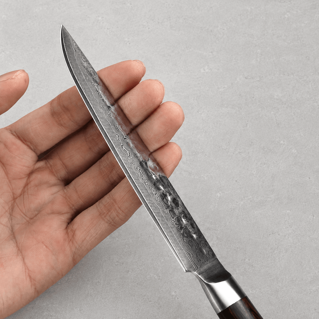 Meito Knives Tsukikage - Steak Knife Damascus 5"